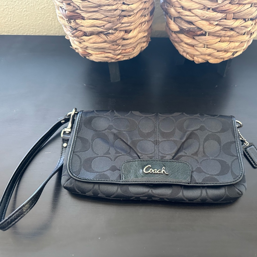 Coach wristlet